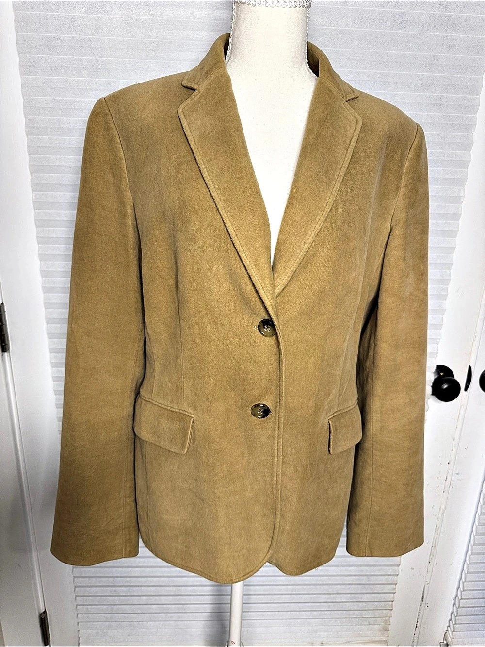Banana Republic Cotton Blazer Brown Size 12